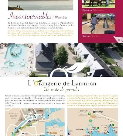De L Orangerie De Lanniron Mobilhome Esprit Zen R26 مكان تخييم كْيَمبيه